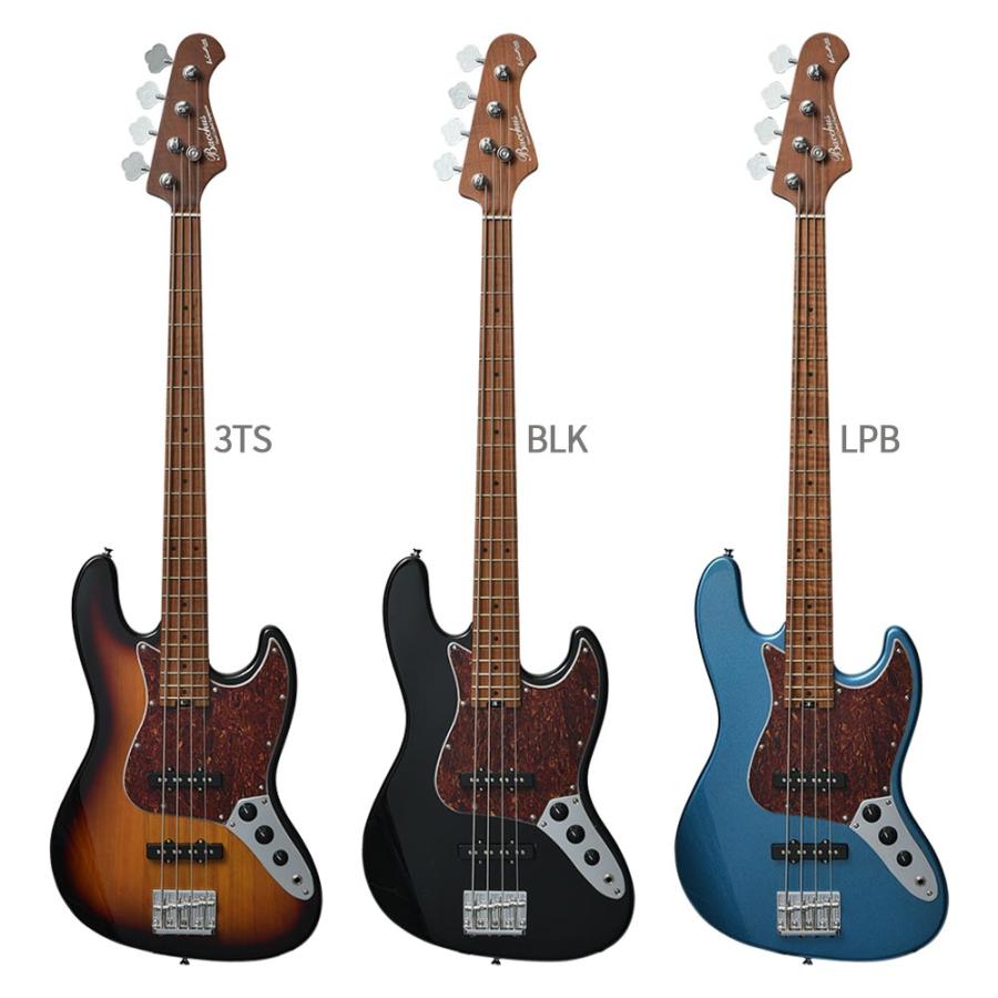 Bacchus バッカス WL4-STD/RSM ベース 初心者12点セット Fenderアンプ付 グローバルシリーズ ジャズべタイプ_28