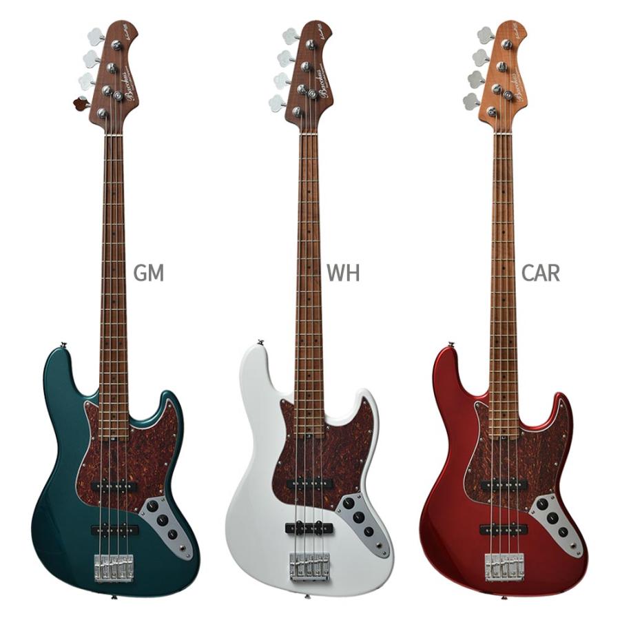 Bacchus バッカス WL4-STD/RSM ベース 初心者12点セット Fenderアンプ付 グローバルシリーズ ジャズべタイプ_29