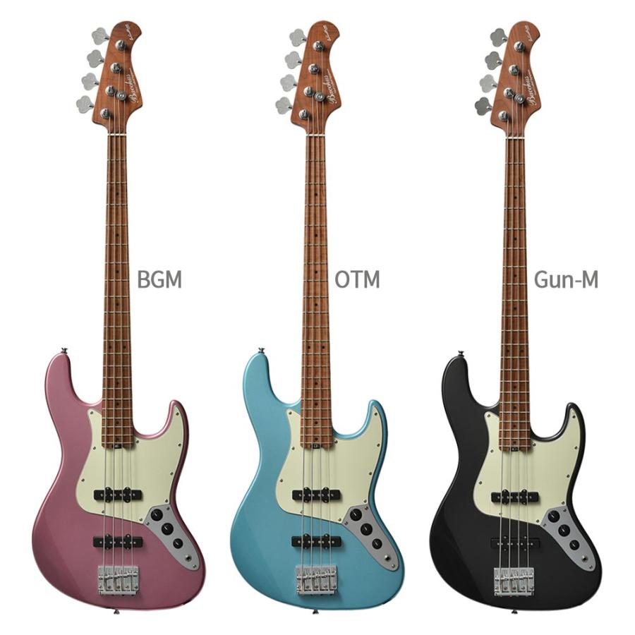 Bacchus バッカス WL4-STD/RSM ベース 初心者12点セット Fenderアンプ付 グローバルシリーズ ジャズべタイプ_30