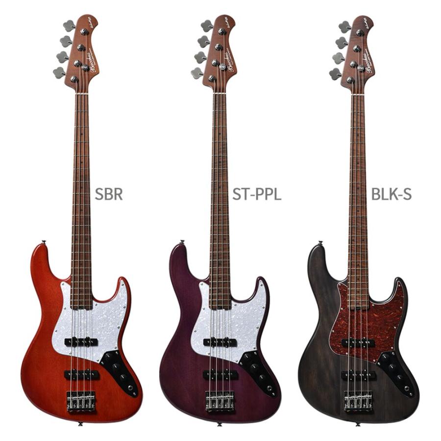 Bacchus バッカス WL4-STD/RSM ベース 初心者12点セット Fenderアンプ付 グローバルシリーズ ジャズべタイプ_32