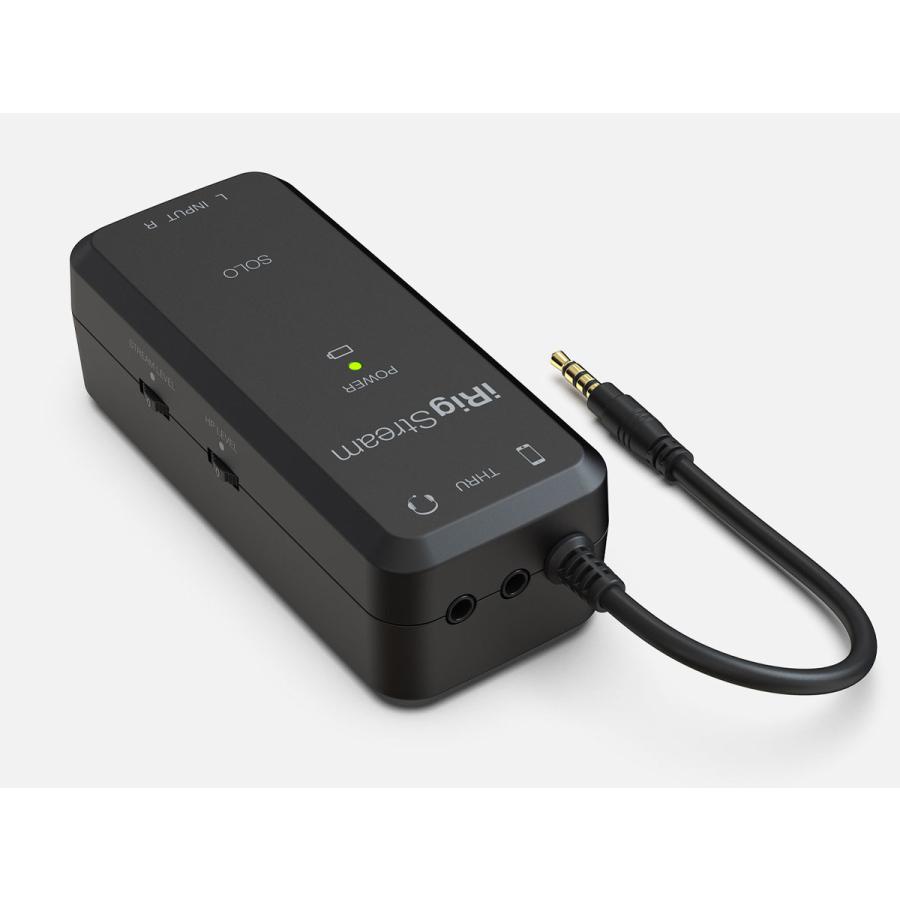 IK Multimedia IKマルチメディア iRig Stream Solo iOS用 オーディオ