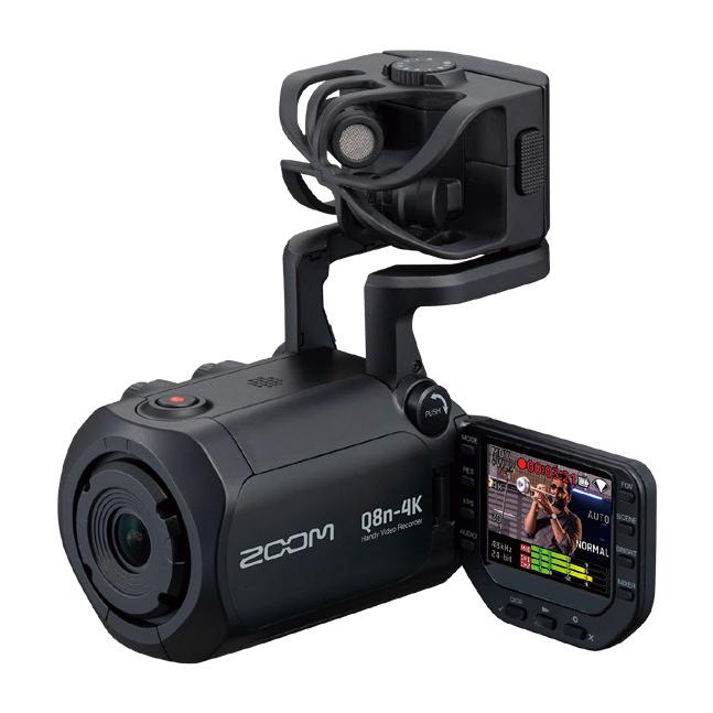ZOOM ズーム Q8n-4K ハンディビデオレコーダー4K画質 ブラック ズーム（zoom） Q8n-4K Handy Video Recorder ハンディービデオ
