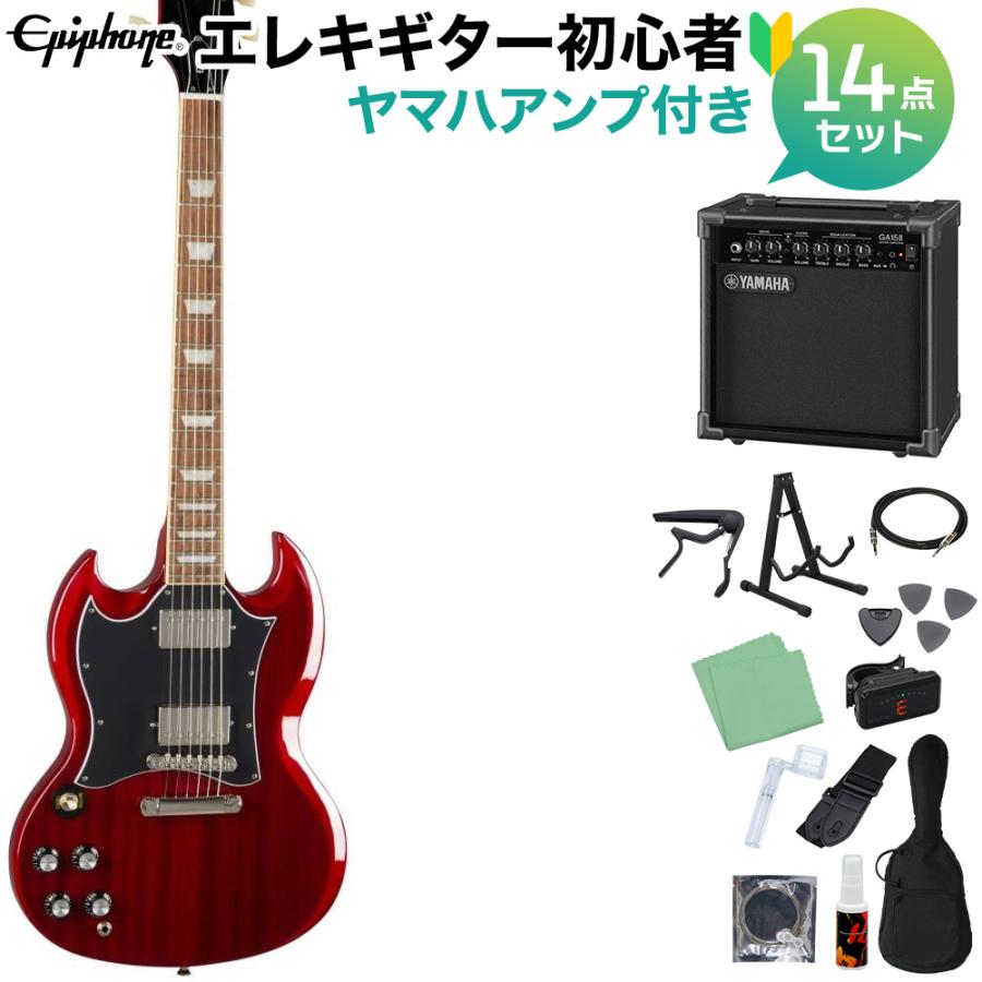 Epiphone エピフォン SG Standard Left Handed Lefty Heritage Cherry