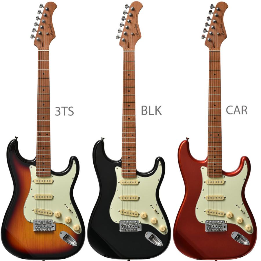 Bacchus（バッカス） BST-1-RSM/M エレキギター初心者14点セット