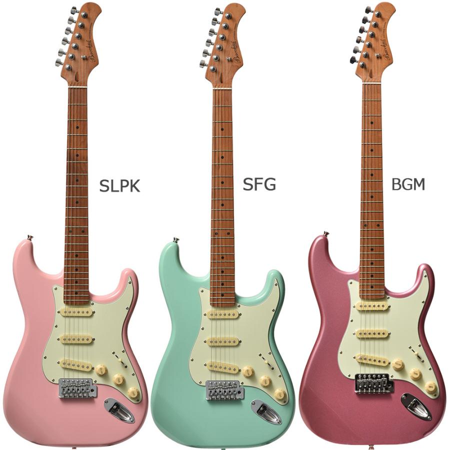 Bacchus（バッカス） BST-1-RSM/M エレキギター初心者14点セット