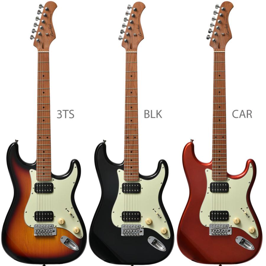 Bacchus（バッカス） BST-3-RSM/M エレキギター初心者14点セット