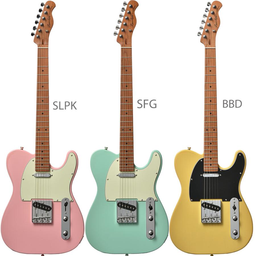 Bacchus（バッカス） BTE-1-RSM/M エレキギター初心者14点セット