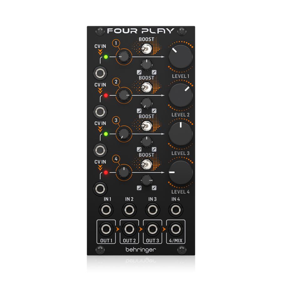 BEHRINGER（ベリンガー） FOUR PLAY VCA ミキサーモジュール 正規輸入