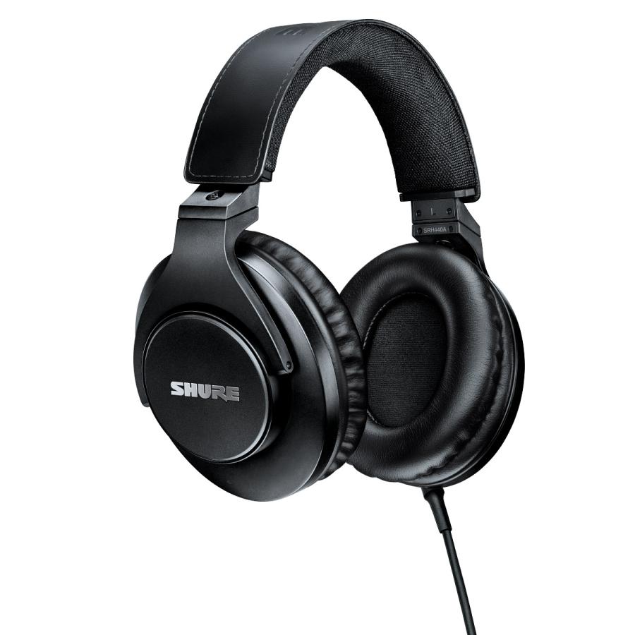 【美品】SHURE シュア SRH440A ブラック(箱付き) SHURE（シュア） SRH440A (ブラック) プロフェッショナル・スタジオ