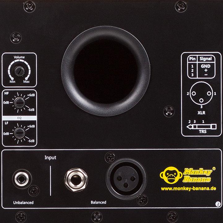 Monkey Banana モンキーバナナ Gibbon5 (イエロー) モニタースピーカー
