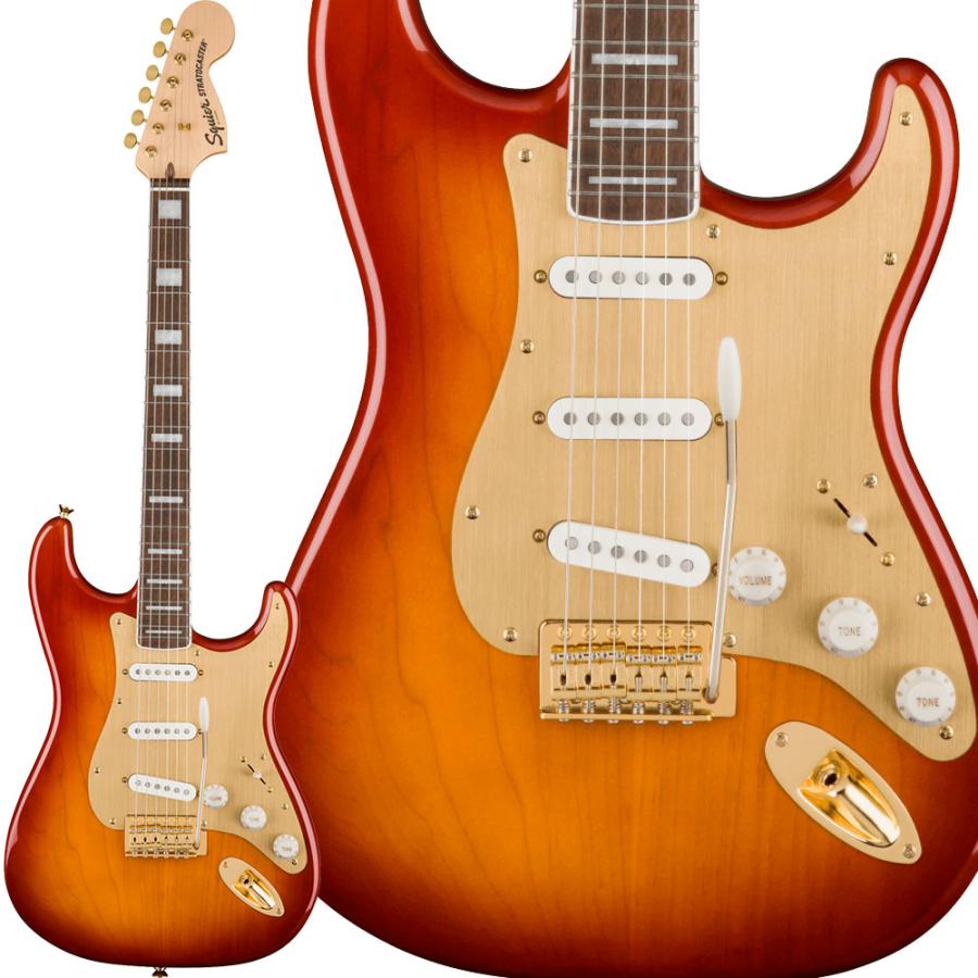 Squier by Fender スクワイヤー / スクワイア 40th Anniversary Stratocaster Gold Edition Sienna Sunburst エレキギター ストラトキャスター 〔数量限定〕 : mt0123778 : 島村楽器Yahoo!店 - 通販 - Yahoo!ショッピング Squier by Fender スクワイヤー / スクワイア 40th Anniversary Stratocaster Gold Edition Sienna Sunburst エレキギター ストラトキャスター 〔数量限定〕 : mt0123778 : 島村楽器Yahoo!店 - 通販 - Yahoo!ショッピング