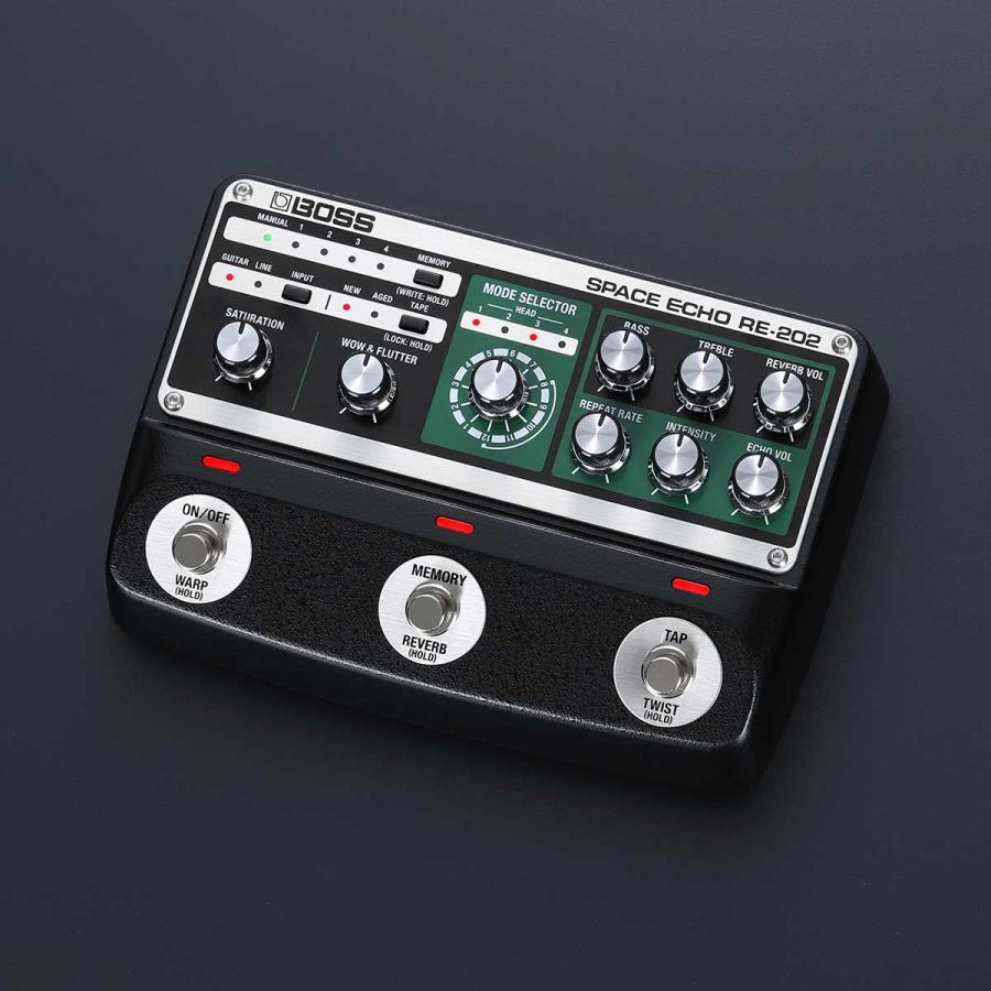 BOSS（ボス） RE-202 Space Echo RE-201再現 リバーブ・テープエコー