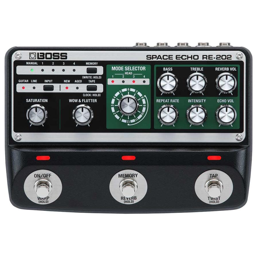 BOSS（ボス） RE-202 Space Echo RE-201再現 リバーブ・テープエコー