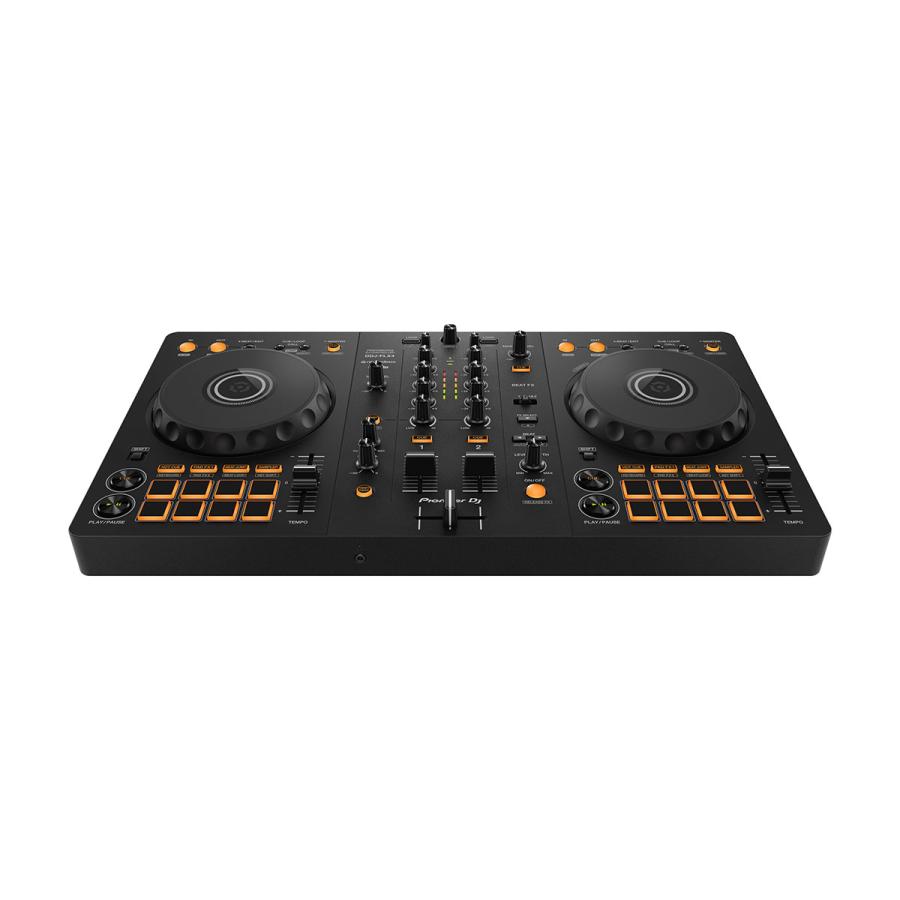 DDJ-400後継機種〕 Pioneer DJ パイオニア DDJ-FLX4 + ケース+選べる 