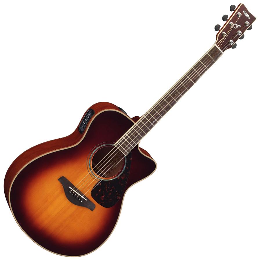 YAMAHA ヤマハ FSX825C BS アコースティックギター初心者12点セット 