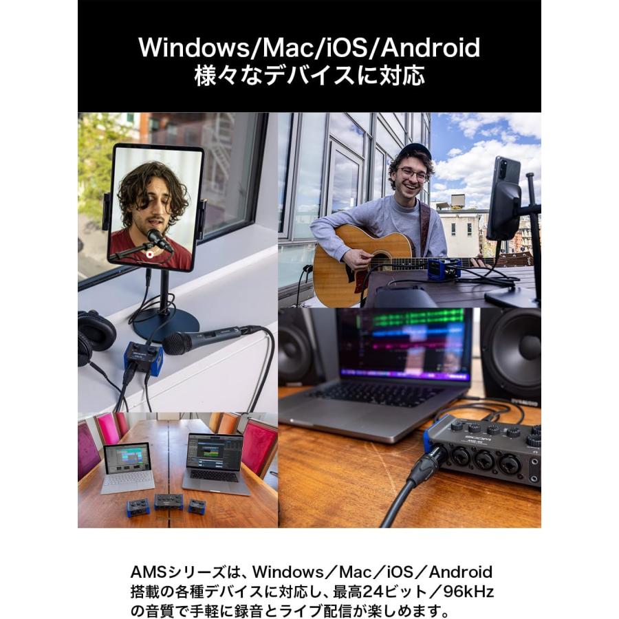 ZOOM ズーム AMS-24 オーディオインターフェイス 2IN/4OUT AMS24の画像