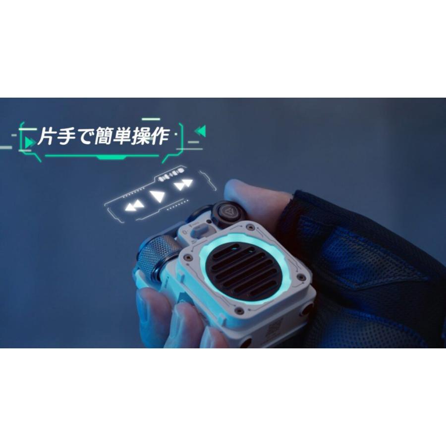 MUZEN ミューゼン MUSEN CYBER CUBE Gray Bluetoothスピーカー : 島村