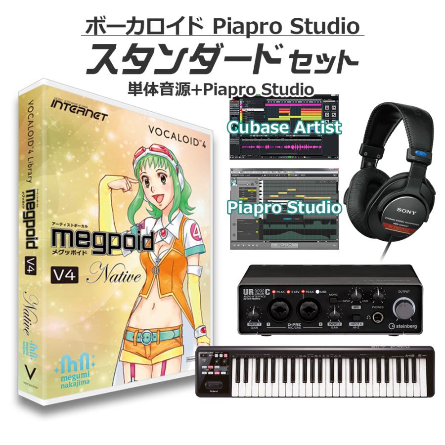 INTERNET インターネット GUMI（Native）ボーカロイド初心者スタンダードセット Megpoid V4 VOCALOID4 初音