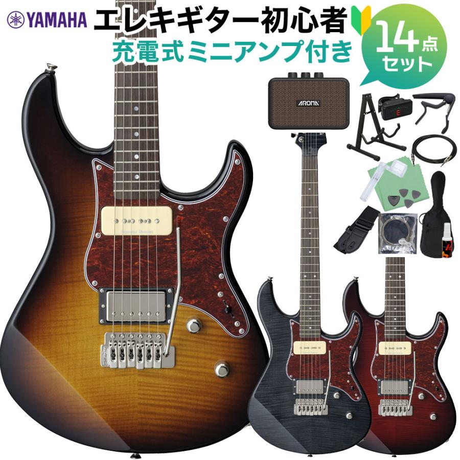 YAMAHA（ヤマハ） PACIFICA611VFM エレキギター初心者14点セット