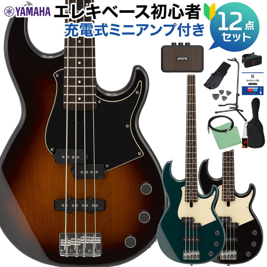 YAMAHA（ヤマハ） BB434 ベース 初心者12点セット 〔ミニアンプ付