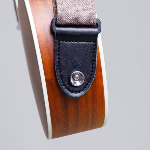 E.D.GEAR イーディーギア EDGEAR EUA-STRAP-2 Black ウクレレストラップ エンドピンタイプ ミニギター対応 ...