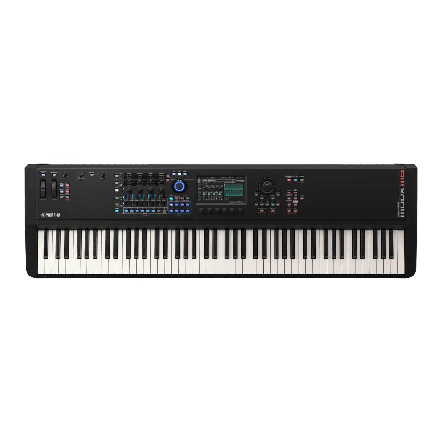 YAMAHA（ヤマハ） MODX8+ 88鍵盤 キーボード シンプル4点セット 