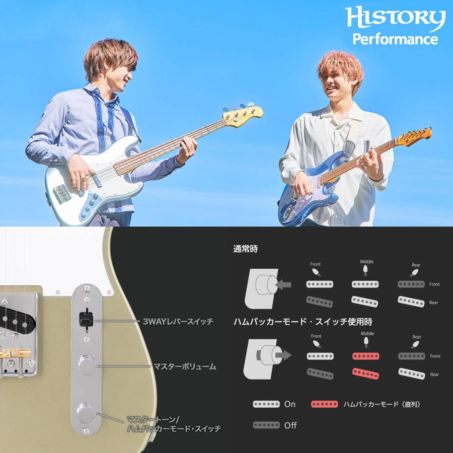 HISTORY（ヒストリー） 数量限定特価 HTL-Performance エレキギター