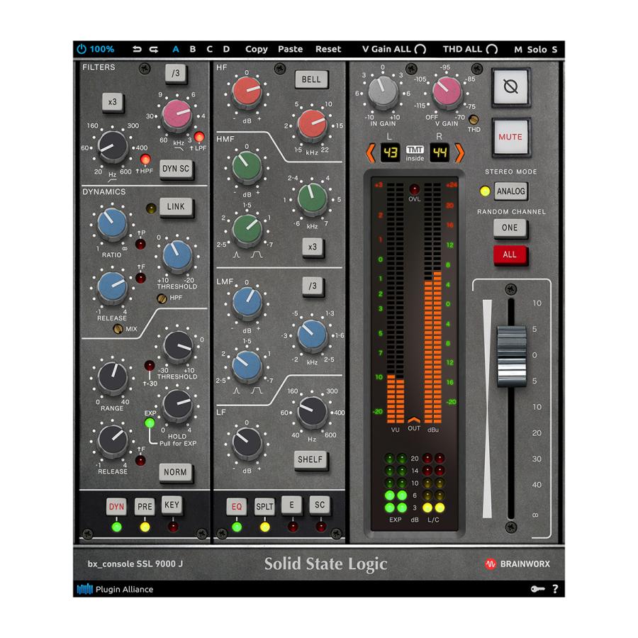 Plugin Alliance プラグインアライアンス Brainworx bx_console SSL 9000 J メール納品 代引き不可 ...