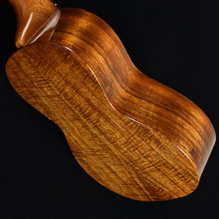 tkitki ukulele ティキティキ・ウクレレ HKS-ABALONE/EC 5A　S/N：974-083 ソプラノ5Aグレードハワイアンコア 未展示品の画像