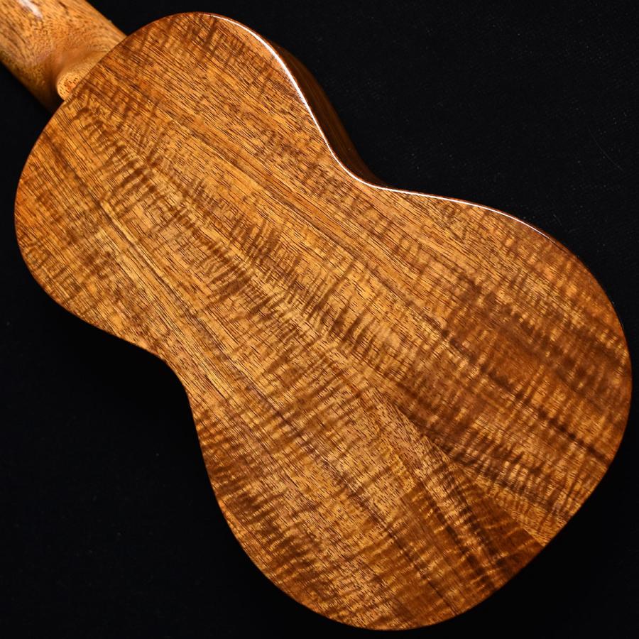 tkitki ukulele ティキティキ・ウクレレ HKS-ABALONE/EC 5A　S/N：974-083 ソプラノ5Aグレードハワイアンコア 未展示品の画像