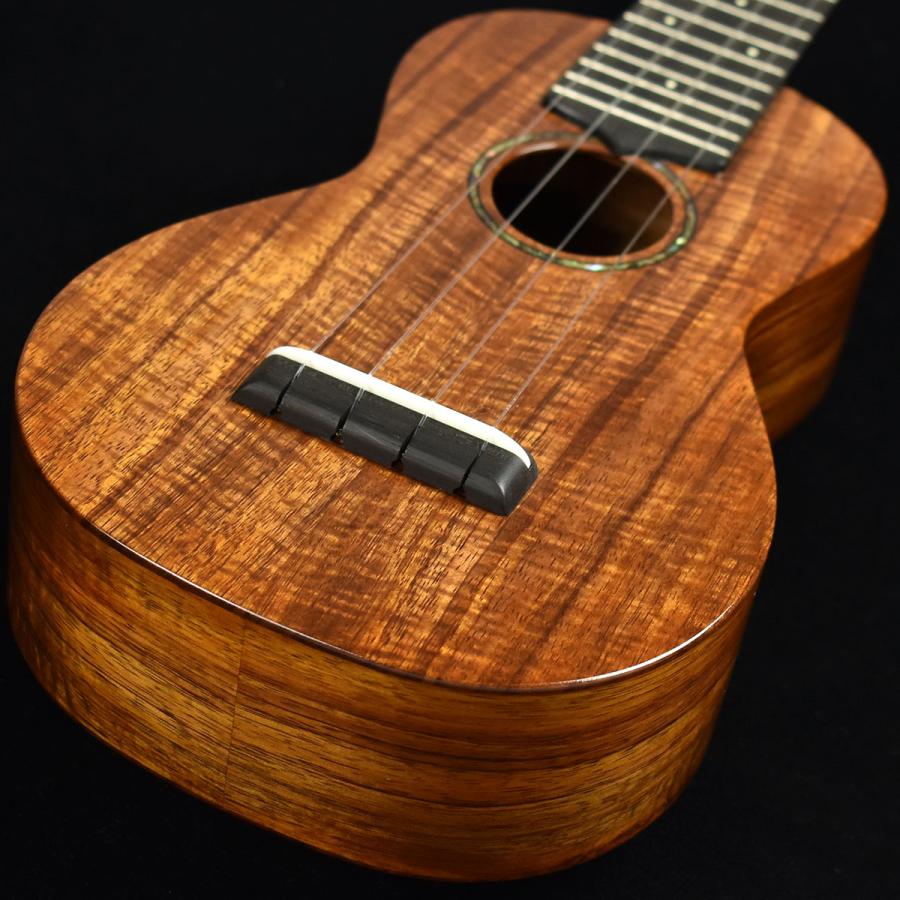 tkitki ukulele ティキティキ・ウクレレ HKS-ABALONE/EC 5A　S/N：974-083 ソプラノ5Aグレードハワイアンコア 未展示品の画像