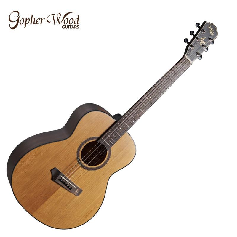 Gopher Wood アコースティックギター Amazon | Gopher Wood Guitars i320RCE-JP/Origin