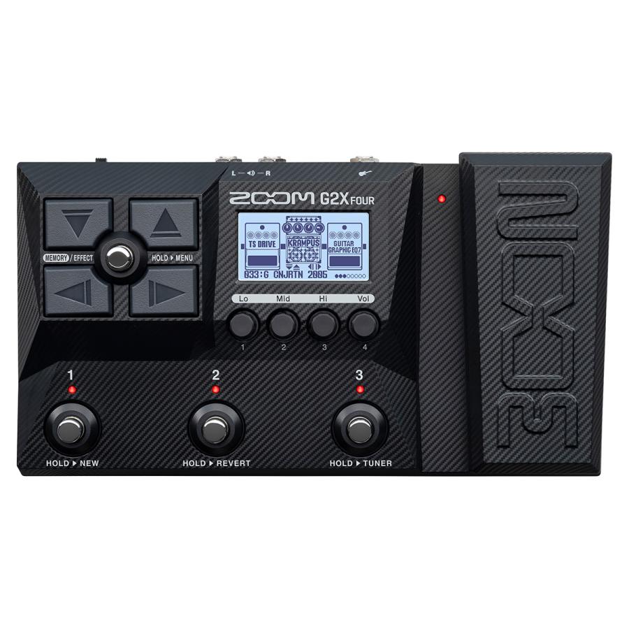 ZOOM ズーム G2X FOUR ギター用マルチエフェクター＆アンプエミュレーター｜島村楽器Yahoo!店