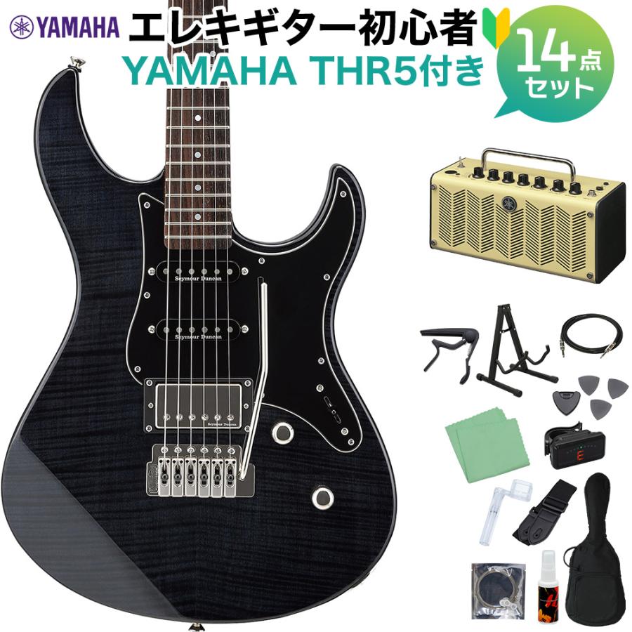 YAMAHA（ヤマハ） PACIFICA612VIIFM TBL エレキギター初心者14点セット