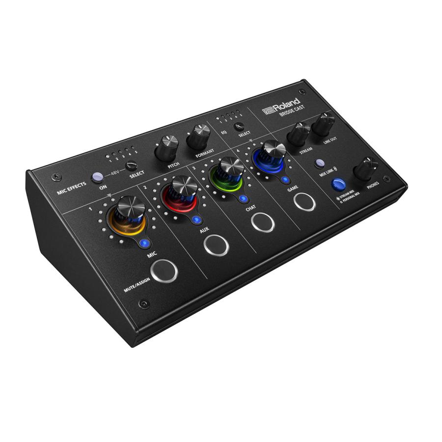 Roland ローランド BRIDGECAST PS5 iPhone対応 ゲーム配信用 ミキサー_4