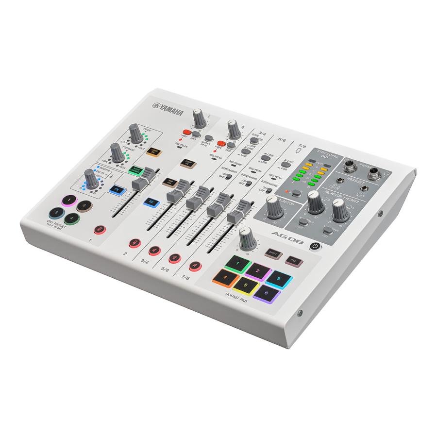 YAMAHA（ヤマハ） AG08W ライブ配信用ミキサー ミキシングコンソール