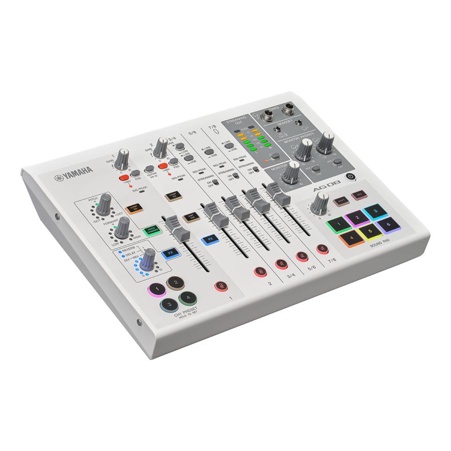 YAMAHA（ヤマハ） AG08W ライブ配信用ミキサー ミキシングコンソール