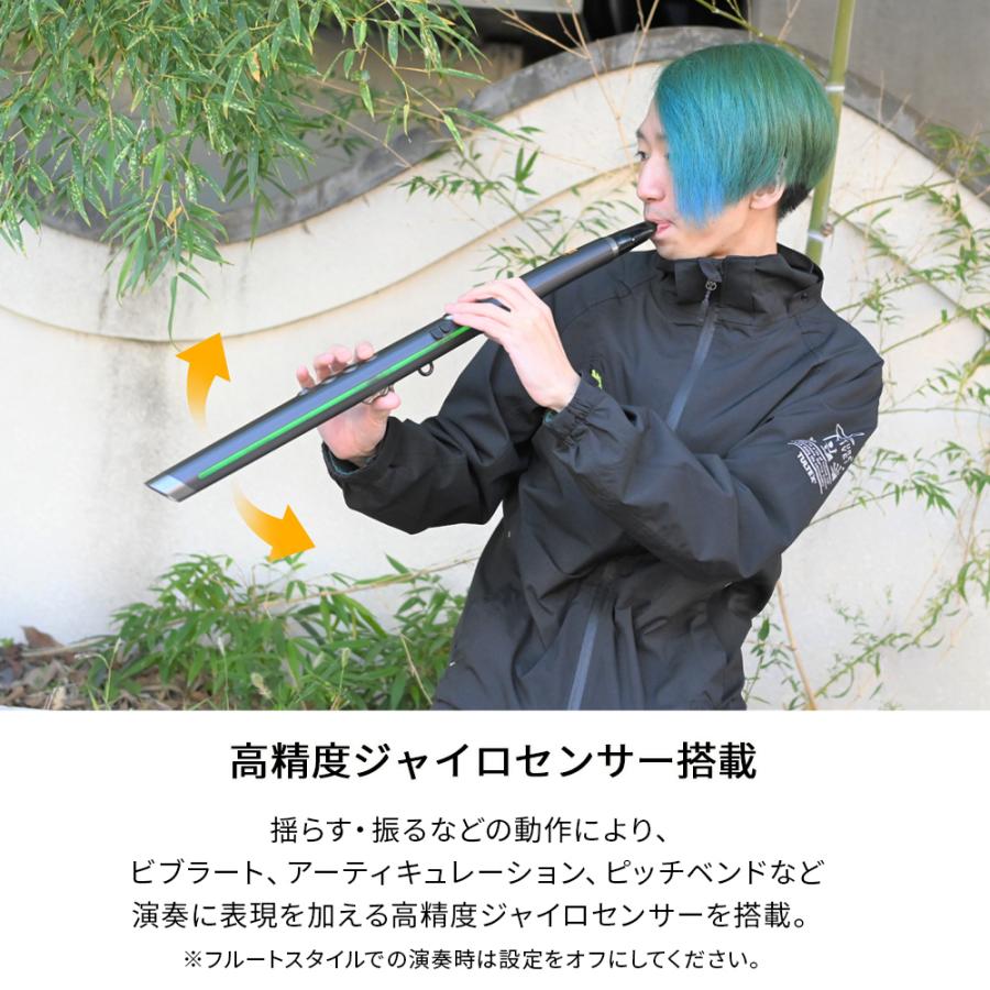 【２点セット】 Robkoo ロブクー R1 フルート / サックススタイル ウインドシンセサイザー 【KUE1079568325】(39008円)