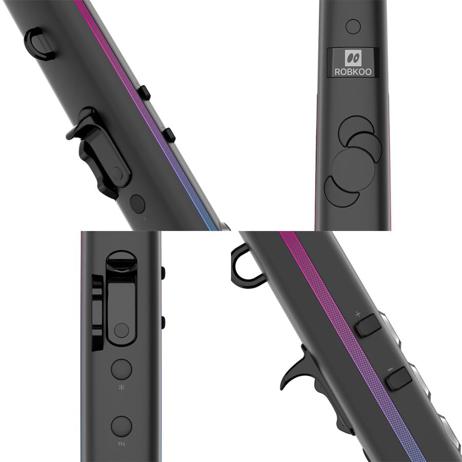 【２点セット】 Robkoo ロブクー R1 フルート / サックススタイル ウインドシンセサイザー 【KUE1079568325】(39008円)