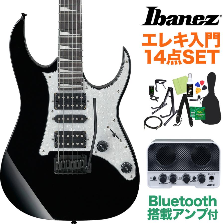 Ibanez（アイバニーズ） RGV250 BK エレキギター初心者14点セット