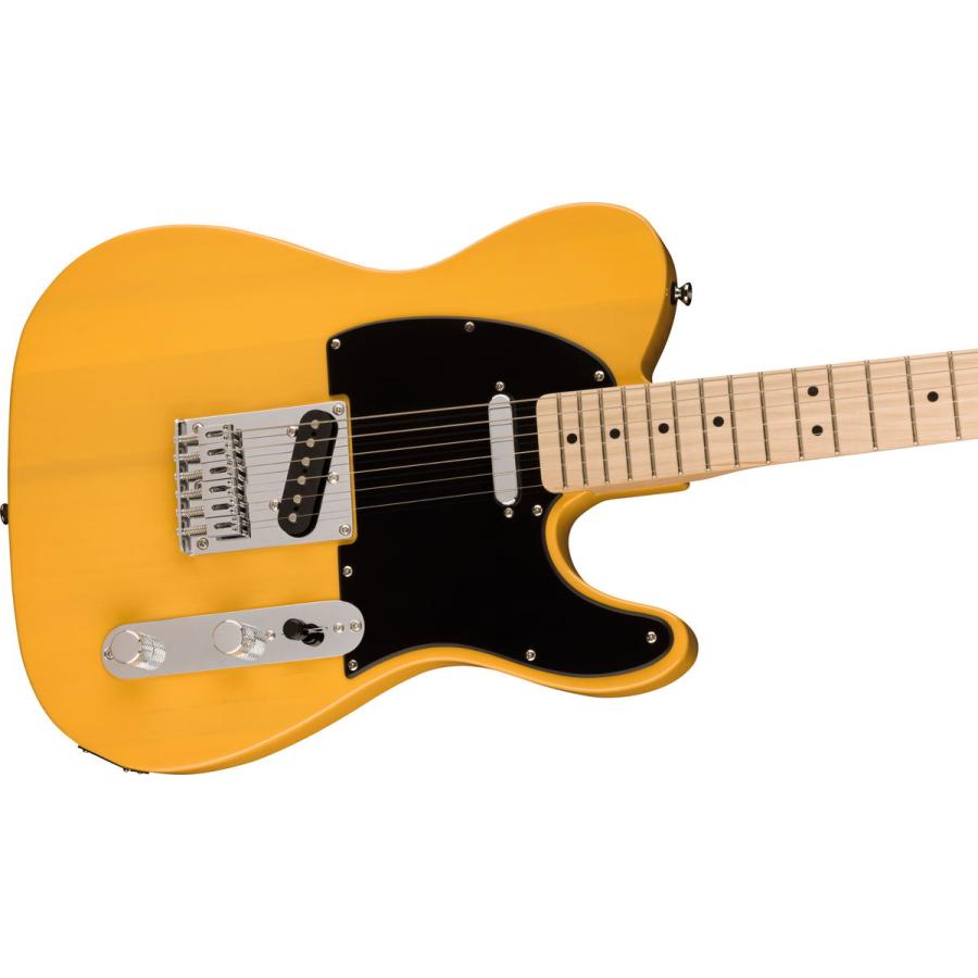 Squier by Fender スクワイヤー / スクワイア SONIC TELECASTER Maple Fingerboard Black Pickguard Butterscotch Blonde テレキャスター エレキギター ソニック｜shimamura｜05