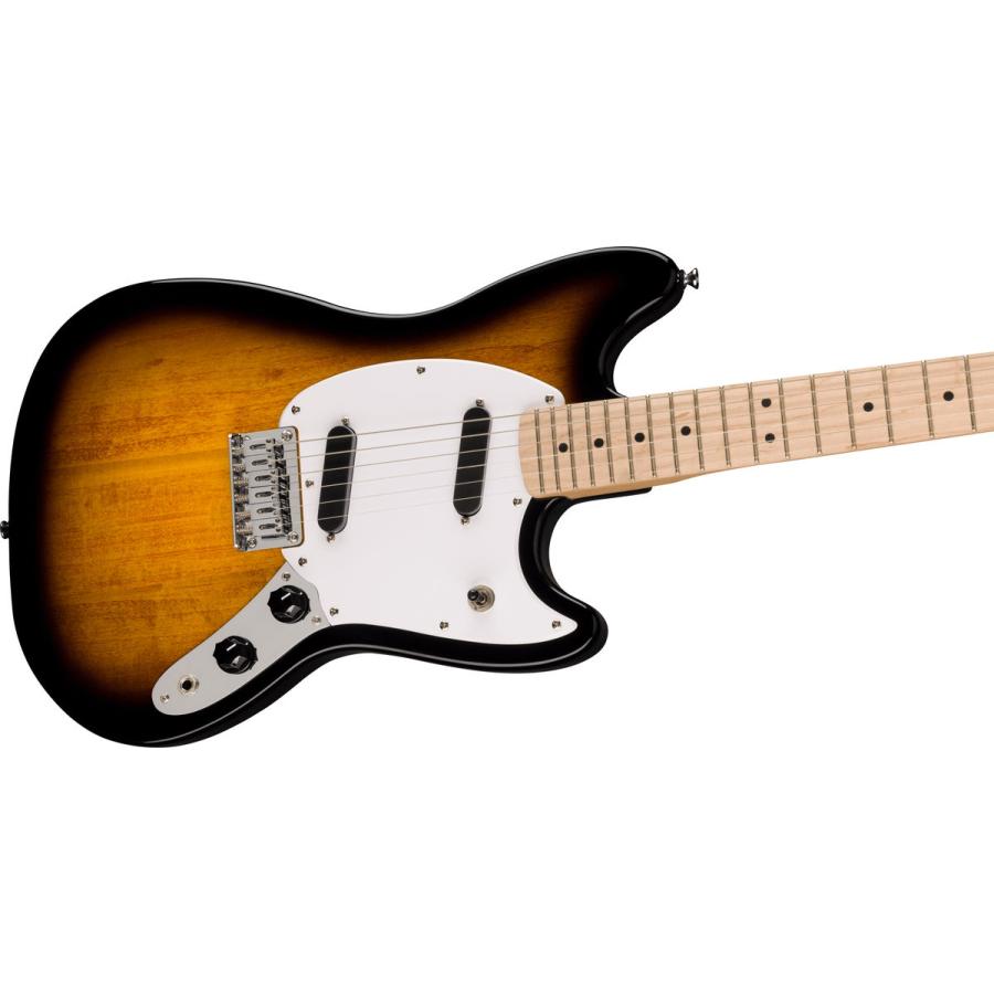 Squier by Fender スクワイヤー / スクワイア SONIC MUSTANG Maple Fingerboard White Pickguard 2-Color Sunburst ムスタング エレキギター ソニック｜shimamura｜05