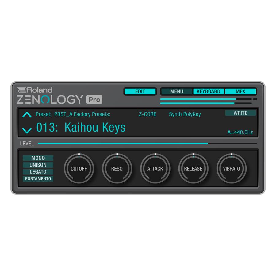 Roland ローランド Cloud ZENOLOGY PRO Roland Cloud用 買い切り版 シリアルコード Lifetime Keys [メール納品 代引き不可]｜shimamura｜03