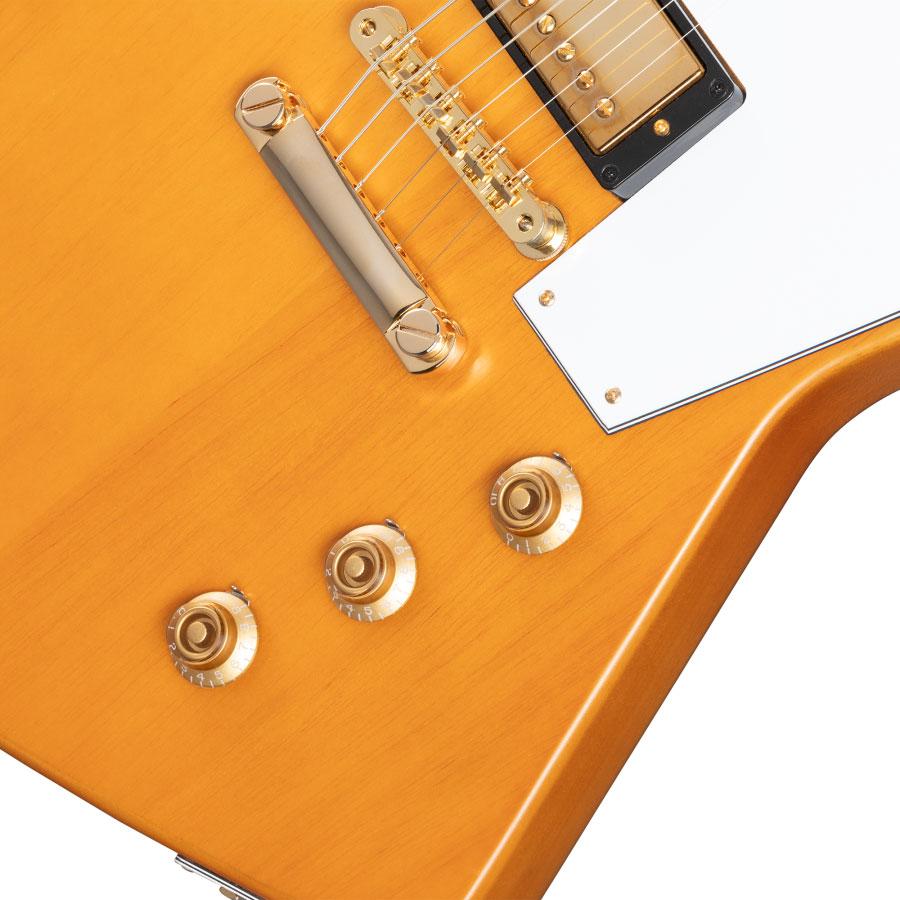 Epiphone エピフォン Korina Explorer Aged Natural エレキギター 未展示品_3