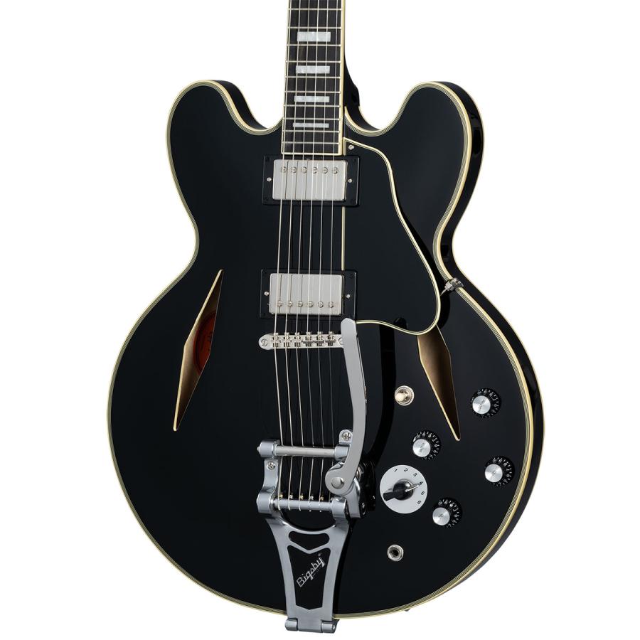 Epiphone エピフォン Shinichi Ubukata ES-355 Ver.02 Ebony エレキギター 生形真一 シグネチャーの画像