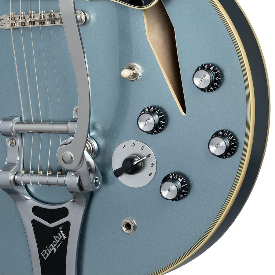 Epiphone エピフォン Shinichi Ubukata ES-355 Ver.02 Pelham Blue エレキギター 生形真一 シグネチャーの画像