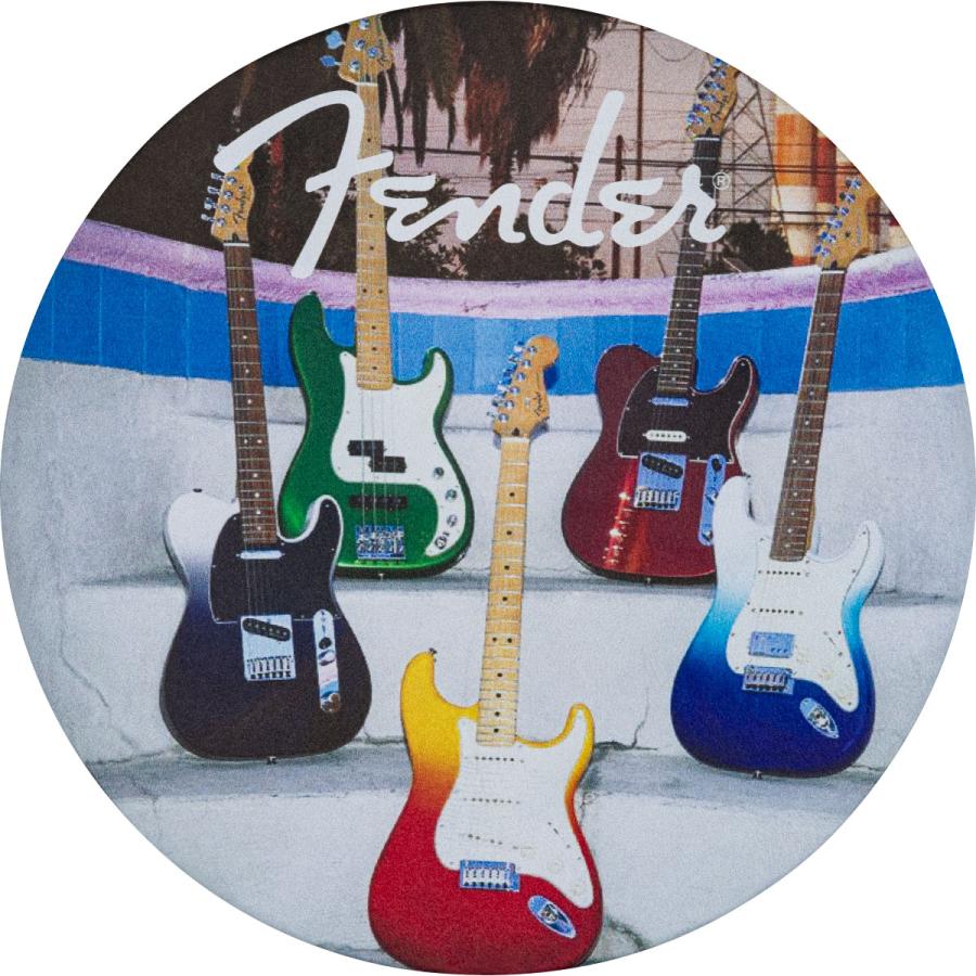 Fender（フェンダー） Guitars Coasters 4-Pack Multi-Color Leather