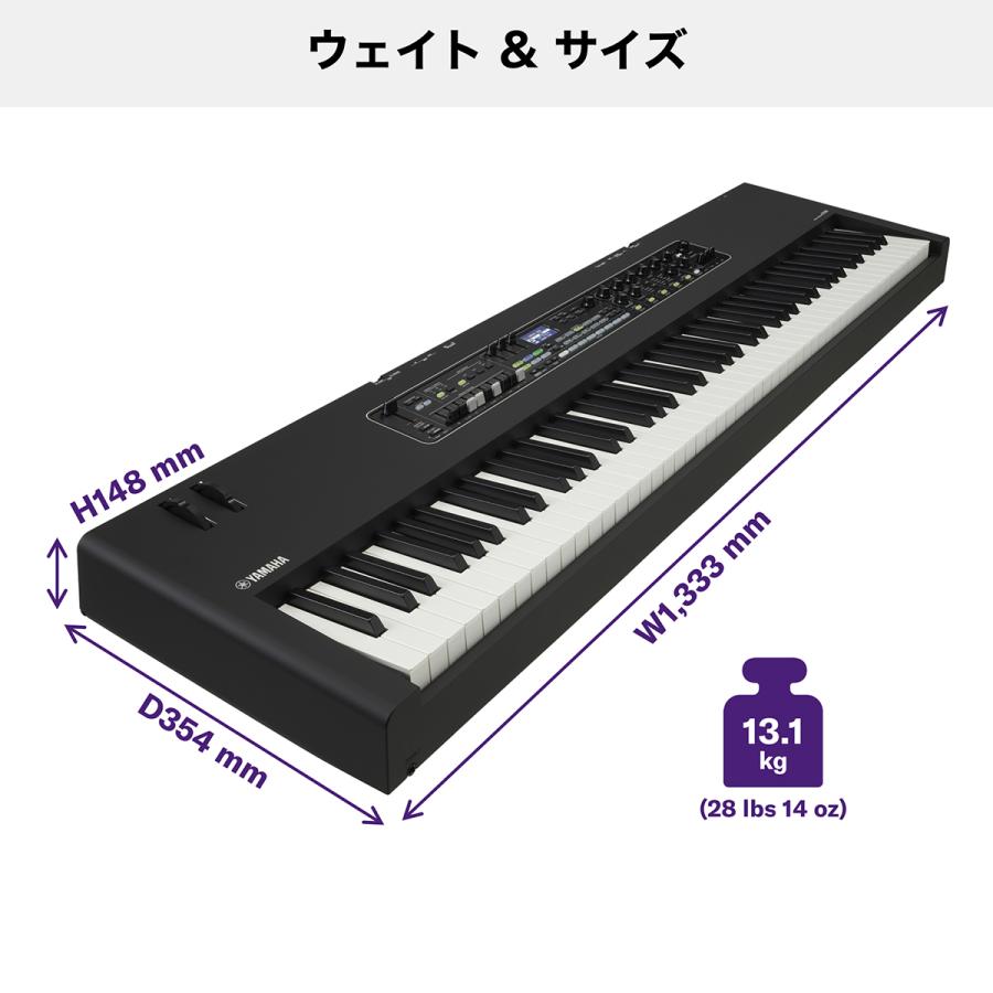 YAMAHA 〔限定追加音源付属〕 ヤマハ CK88 すぐにバンドを始められる 