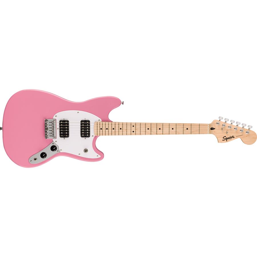 Squier by Fender スクワイヤー / スクワイア SONIC MUSTANG HH Flash Pink エレキギター初心者14点セット〔ヤマハアンプ付き〕 ムスタング｜shimamura｜02