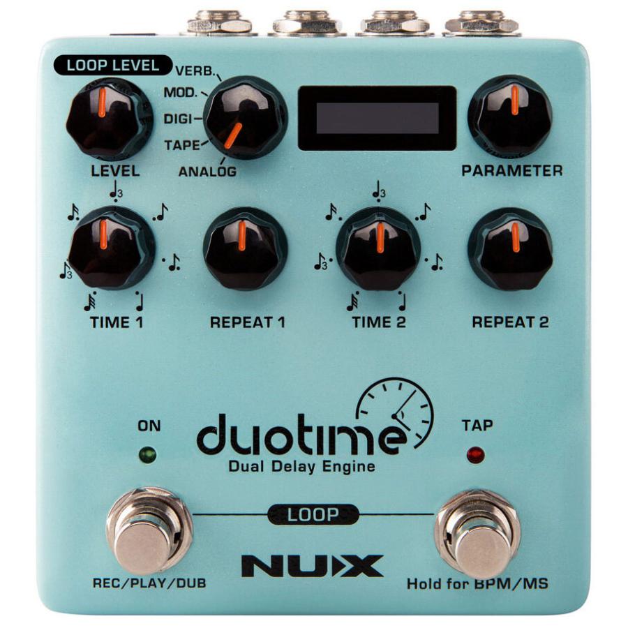 NUX ニューエックス Duotime コンパクトエフェクター デュアルディレイ 